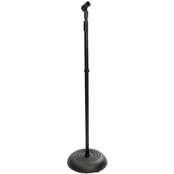 Pyle Compact Base 33.5" to 60.24" Height Adjustable Microphone Stand PMKS5